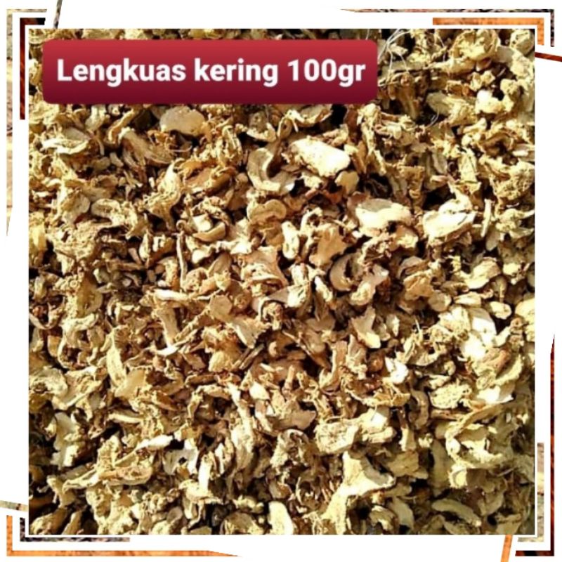 Laos kering/ Lengkuas kering 100gr