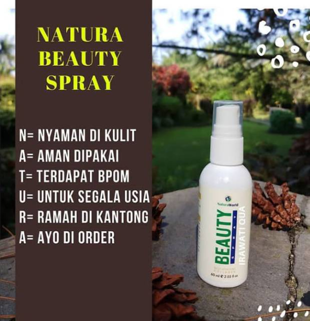 Natura world beauty spray original