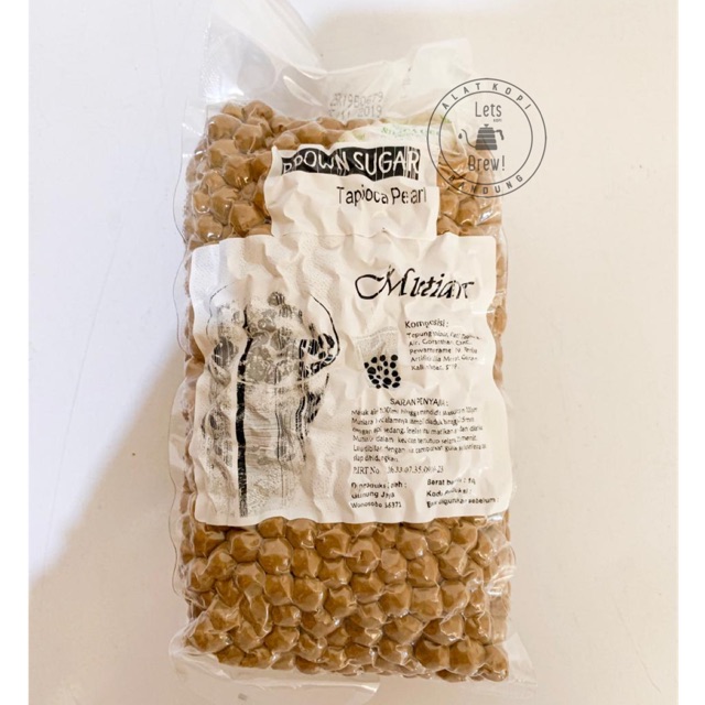 

Boba Brown sugar Tapioka pearl 1kg