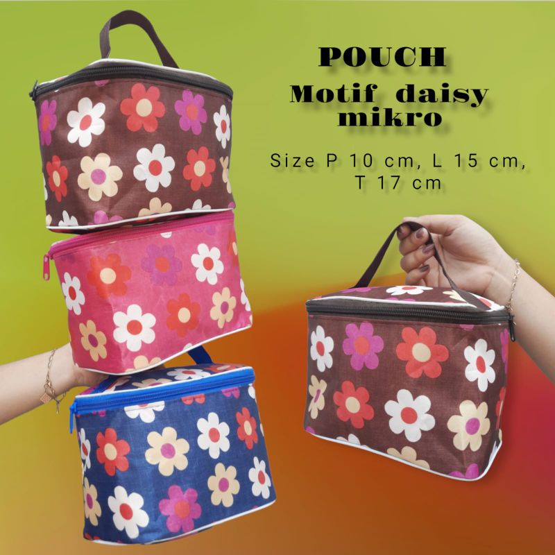 POUCH KOSMETIKTAS KOSMETIK BAHAN MIKRO