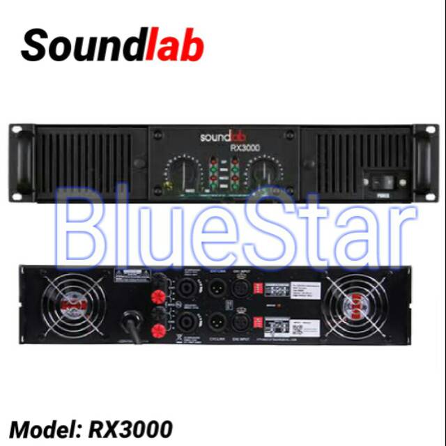 Power Soundlab RX 3000 Original Amplifier RX3000