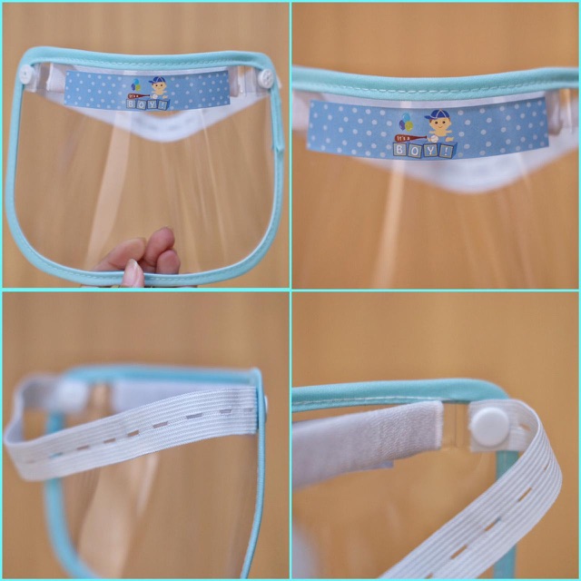 Face Shield Bayi / Pelindung Wajah Bayi / Face Shield Bayi 0-24 bulan