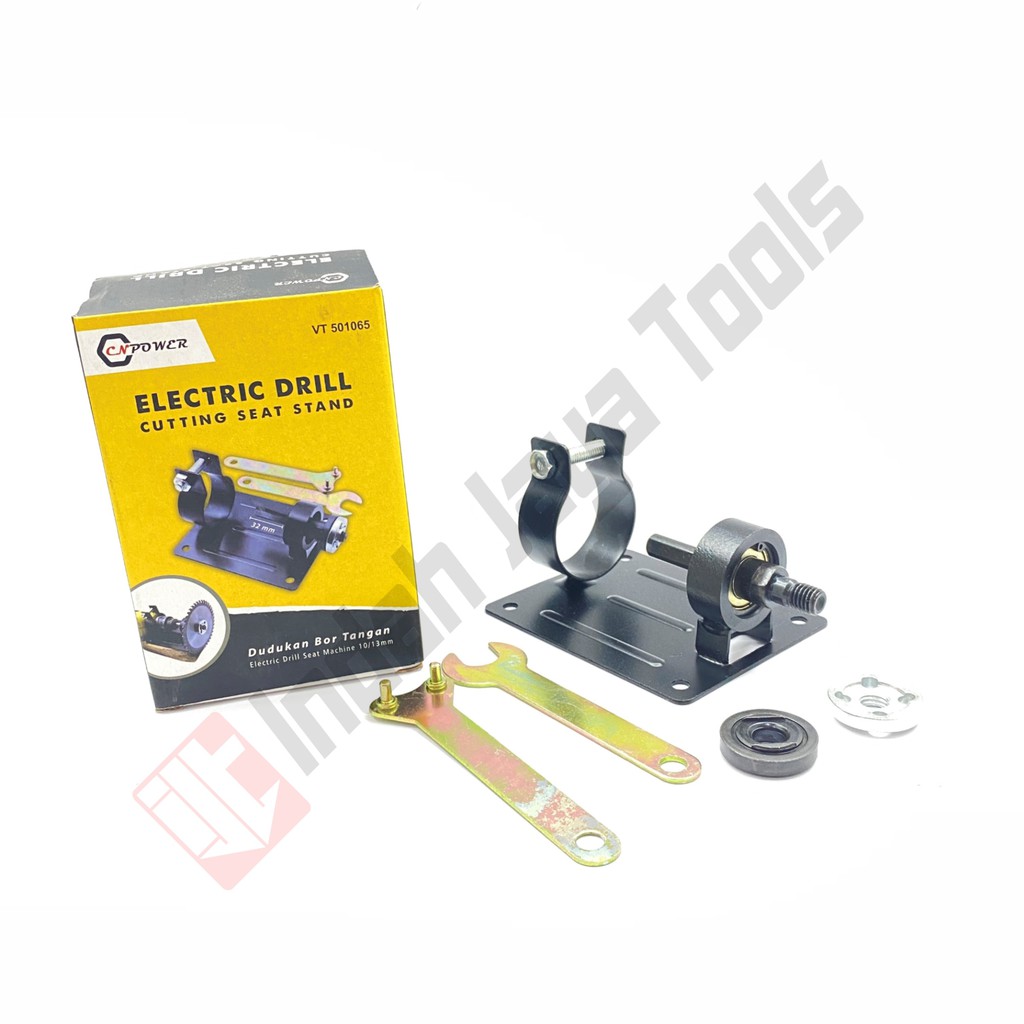 CN POWER VT501065 Dudukan Bor Gerinda Meja Adaptor Stand Holder Gergaji Circular Cutting Seat Stand
