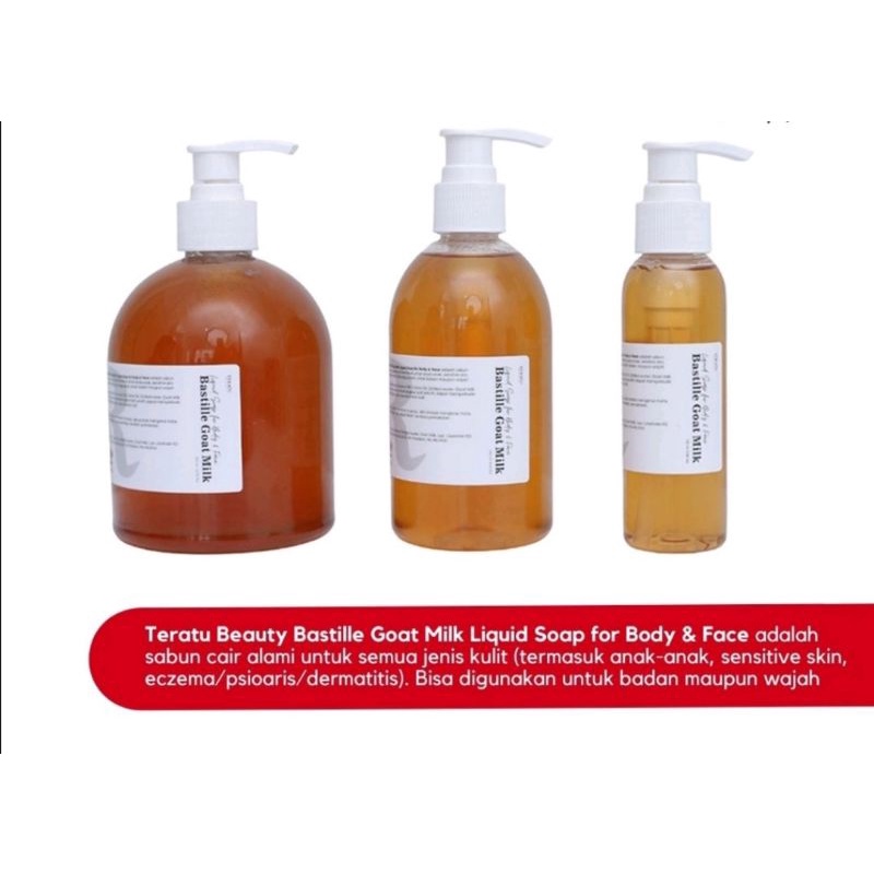 Jual TERATU BEAUTY BASTILLE GOAT MILK (PSORIASIS, DERMATITIS, ECZEMA