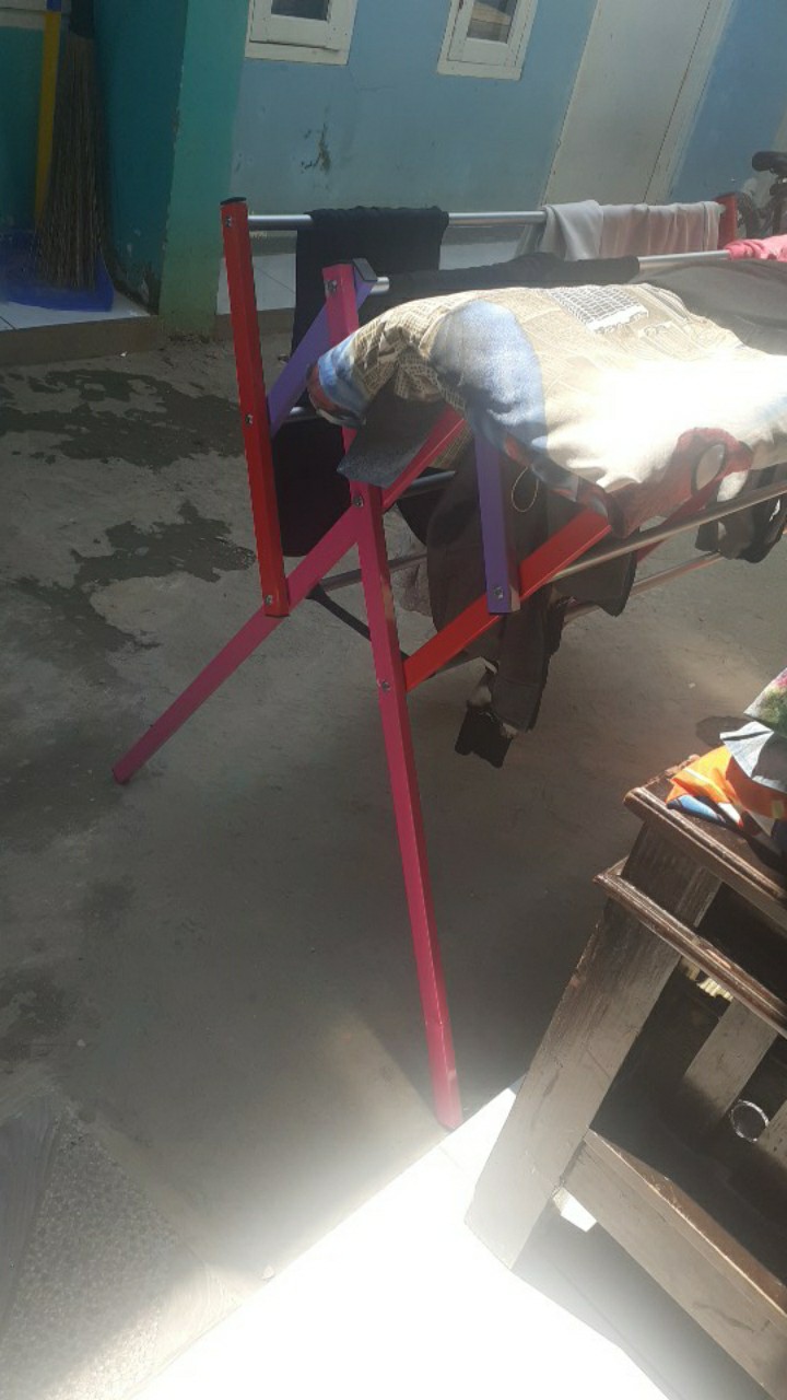 Jemuran Handuk Mini 100cm