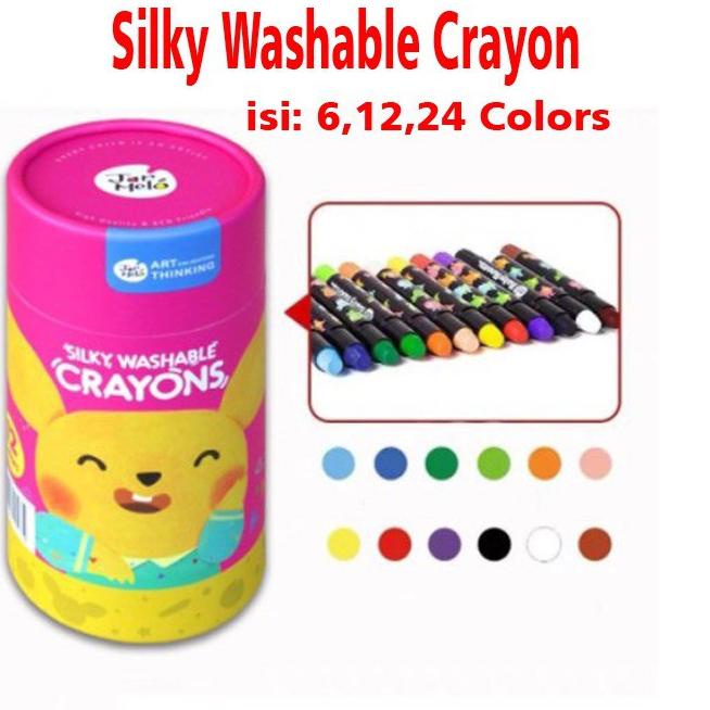 

[KODE KWTLM] Joan Miro | Baby Roo | Jar Melo Washable silky Crayon - Non Toxic