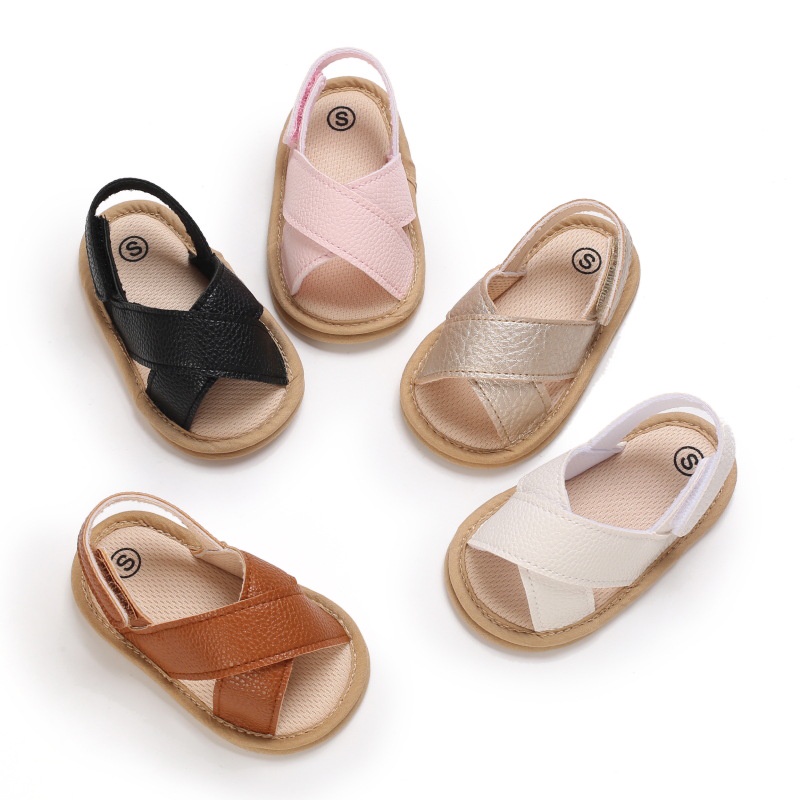 Sandal Bayi Perempuan Umur 0 - 12 Bulan Sepatu Sendal Bayi Sandal Anak Bayi Perempuan Murah Umur 0 - 14 Bulan, umur 1 Tahun AK 12