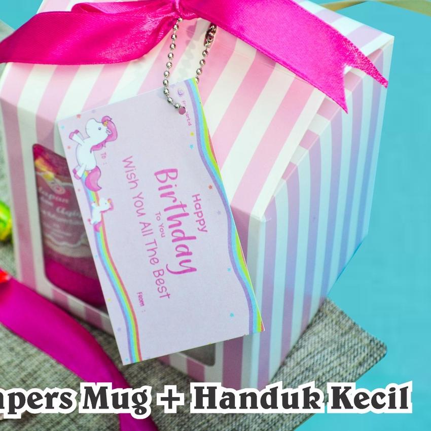 

❃ HAMPERS MUG DAN HANDUK / COCOK UNTUK HADIAH ULTAH / SOUVENIR ULANG TAHUN / KADO ULANG TAHUN ♥