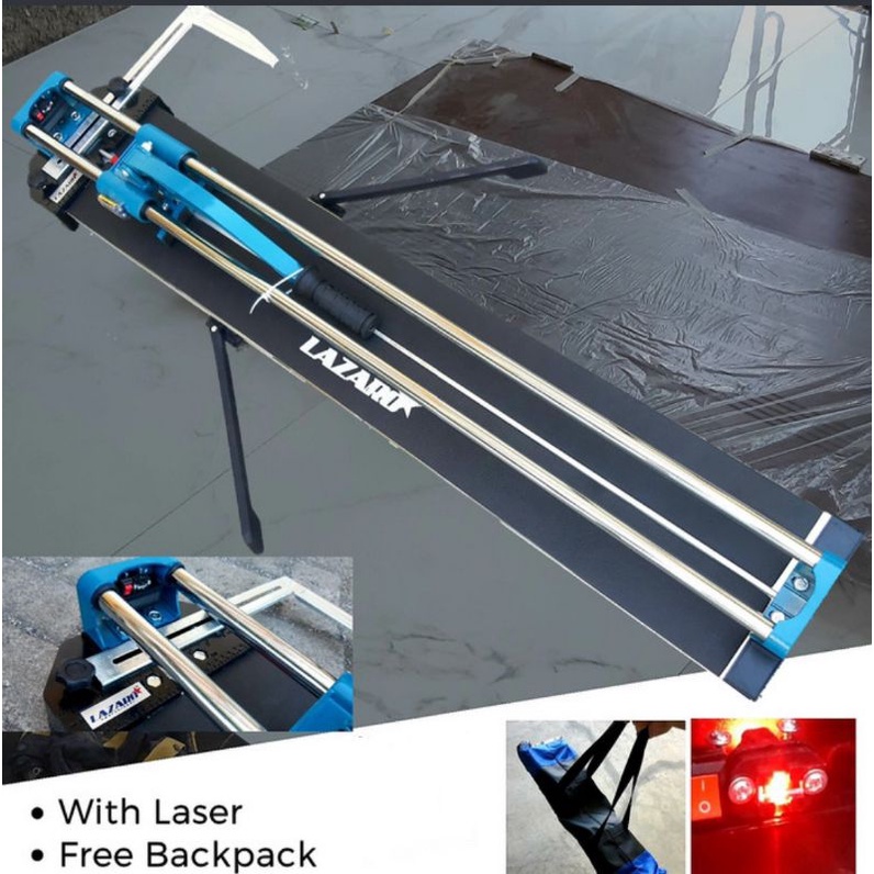 Alat Potong Keramik Granit Tile Cutter Lazaro 1 Meter With Laser + Tas Ranse