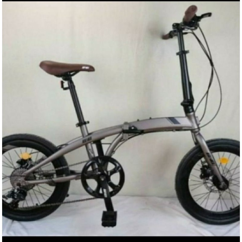 Sepeda lipat BNB Nich 9.1  9 speed hydraulic