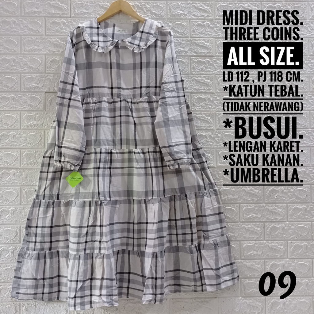 Midi Dress Three Coins Original