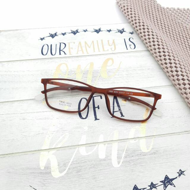 HARGA GILA-GILAAN.. frame kacamata TR90 8023