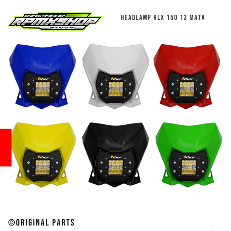 headlamp KLX bf  led / lampu batok depan KLX BF dtracker led