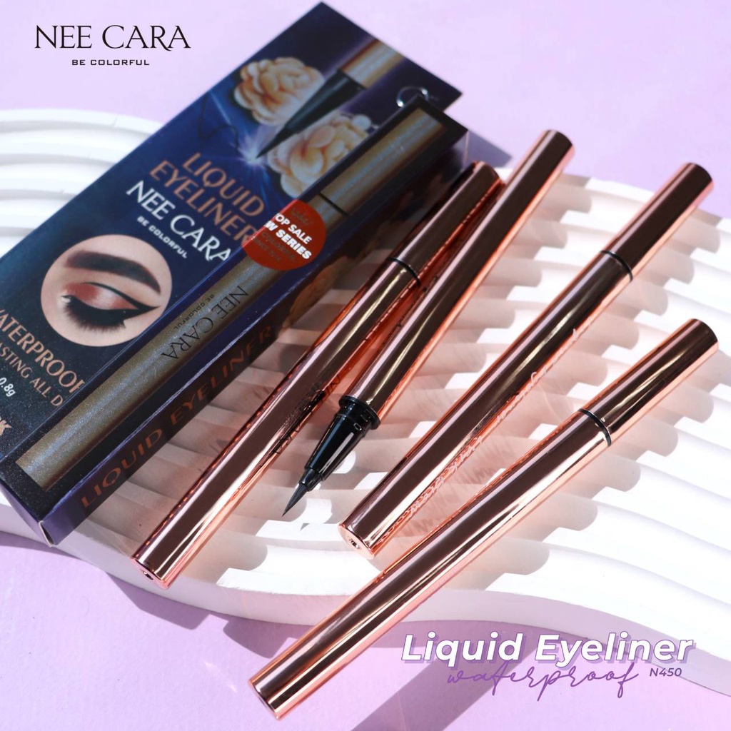 Nee Cara Liquid Eyeliner Waterproof Tahan Lama Sepanjang Hari | TOP SALE since 2016