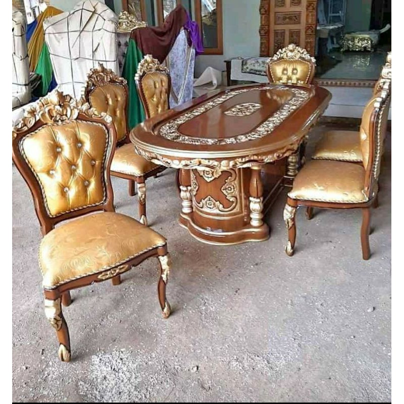 Kursi dan meja makan ganesha Shopee Indonesia Kursi dan meja makan ganesha Shopee Indonesia