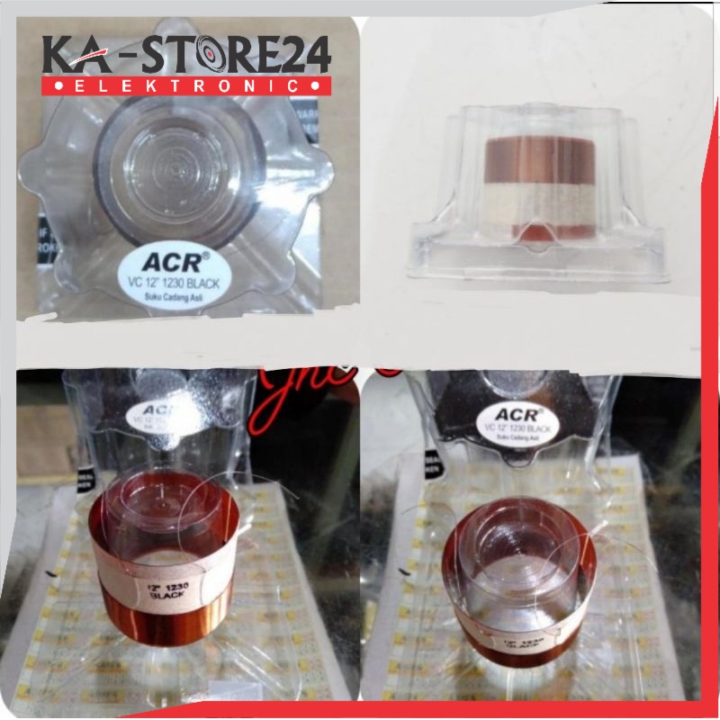 SPULL SPEAKER ACR BLACK 1230 / SPUL ACR 1230 BLACK 12 INCH VOICE COIL