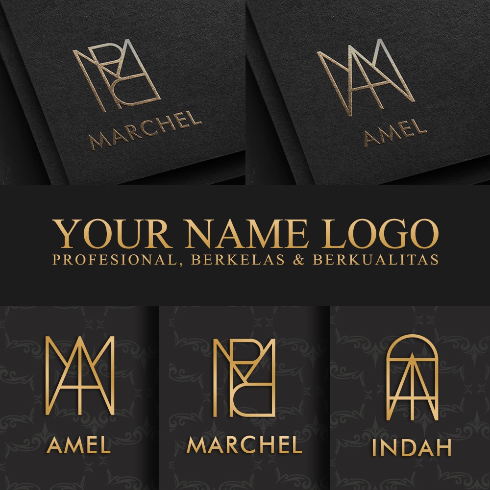 LOGO NAMA TERMURAH JASA DESAIN LOGO /LOGO UMKM/LOGO ESPORT /LOGO NAMA KAMU /LOGO OLSHOP