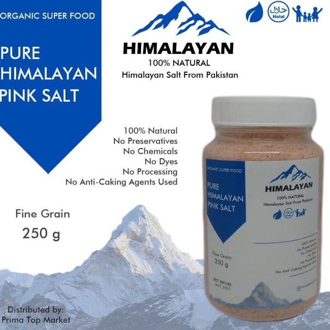 

Cuci Gudang Awal Tahun GARAM HIMALAYA ASLI HIMALAYAN IMPORT PAKISTAN 250 gram - TOPLES|JAR Big Sale