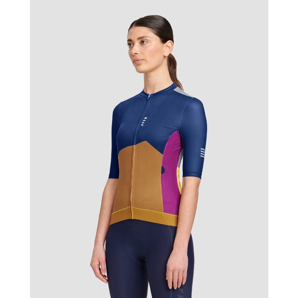 baju baju jersey roadbike wanita pria lengan pendek dan lengan panjang MAAP  BLUESTONE ,baju sepeda,