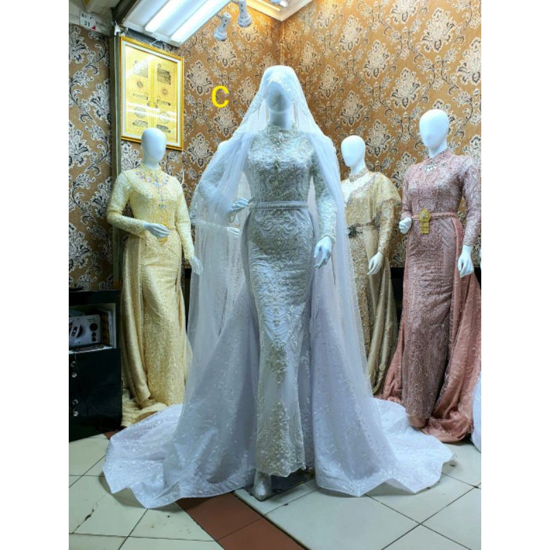 Baju Kebaya pengantin /kebaya full payet /kebaya modern