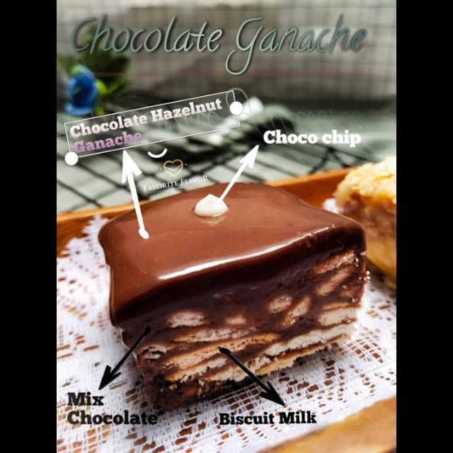 

Kue coklat Ganache / cake ganache cup