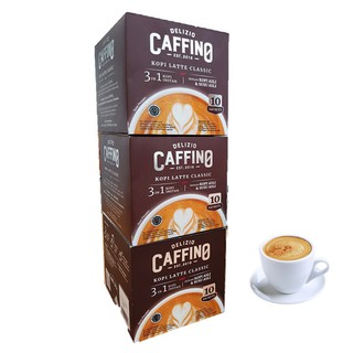 Caffino Kopi  Latte  Classic Box 10x20g x  3 Shopee Indonesia