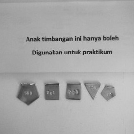 ANAK TIMBANGAN (MG) 5 SET