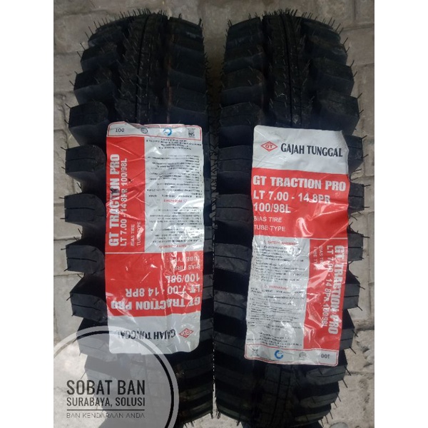 GT Radial Traction Pro ukuran 700 ring 14 8PR Ban mobil muatan berat L300 dan Mega carry