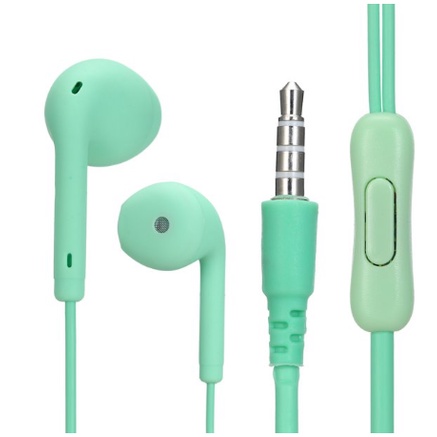 Headset Macaron U19 / handsfree macaron Hifi Extra Bass mate Colorfull Earphone Jack 3.5mm With Mic [fs]
