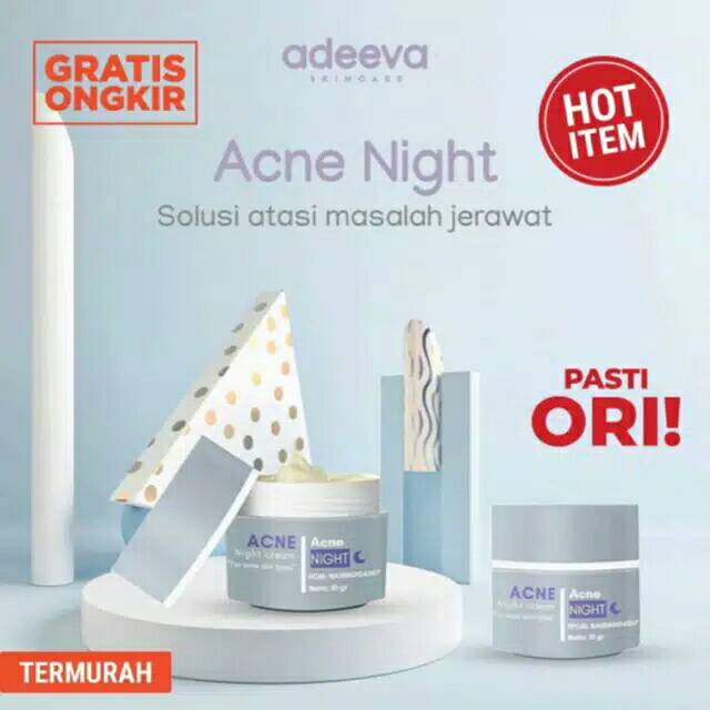 ECER DAY CREAM DAN NIGHT CREAM ADEEVA