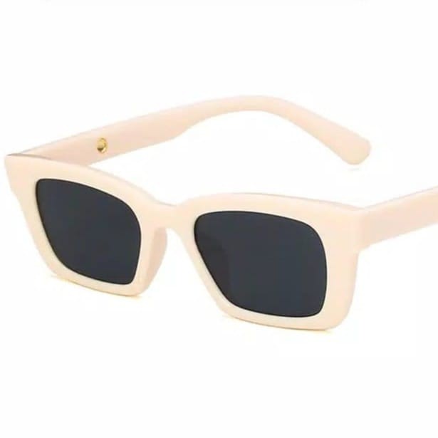 Kacamata Hitam Wanita Korean Gaya Rectangle Kacamata Hitam Sunglasses Women