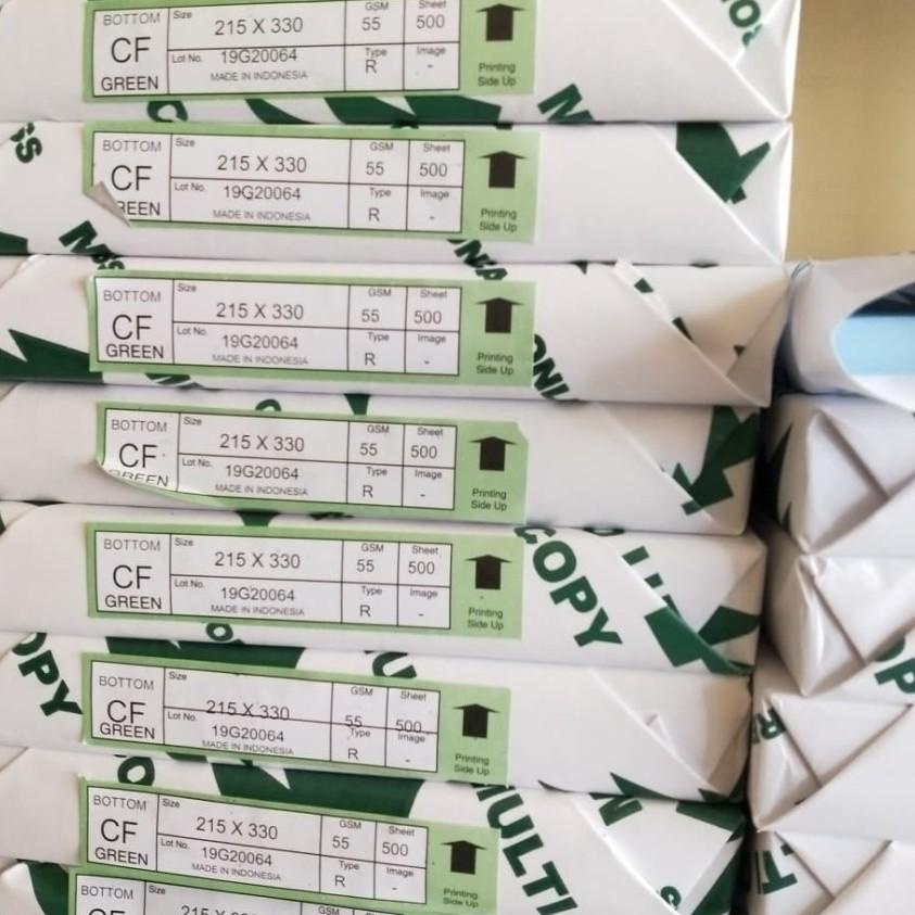 

(PROMO SHV77) Kertas NCR F4 Multicopy Bottom Sheet Bagian Bawah 500 Lembar ✱