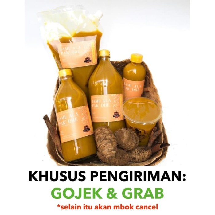 

TRADISIONALMINUMAN- JAMU ALA PAK' DHE - CUP 300 ML -MINUMAN-TRADISIONAL.