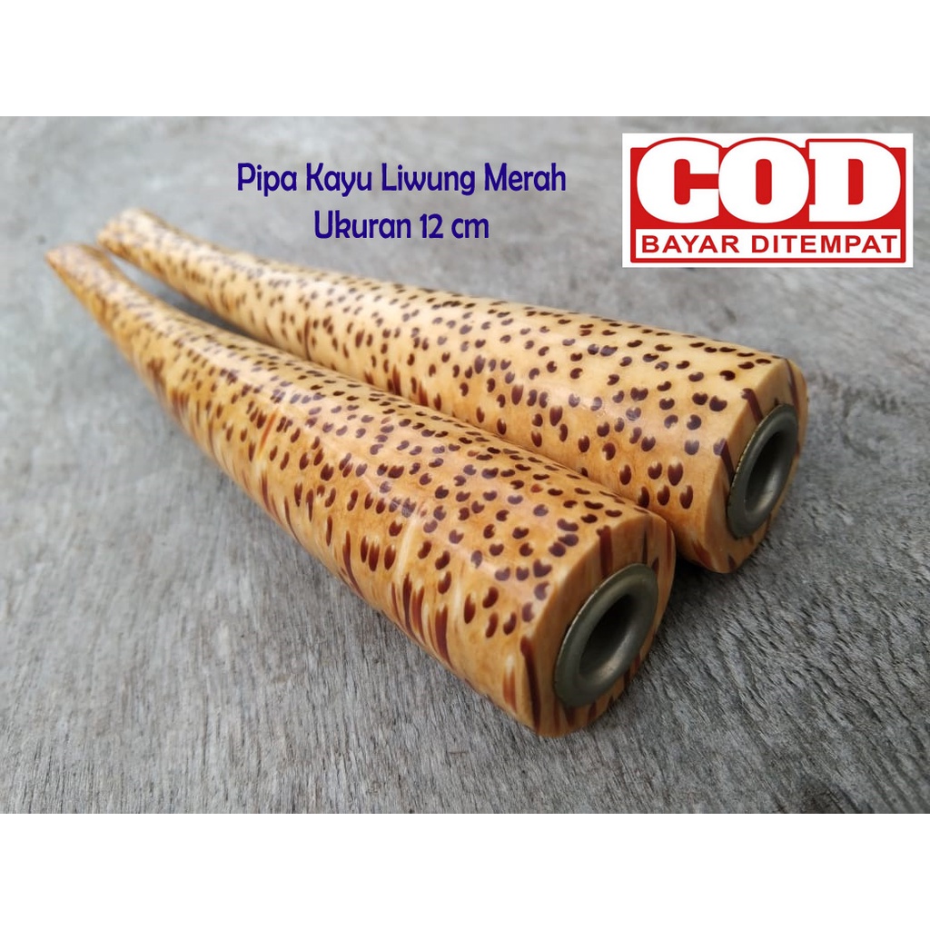 Pipa Kayu Liwung macan Asli Tembus Cahaya pipa once liwung macan original