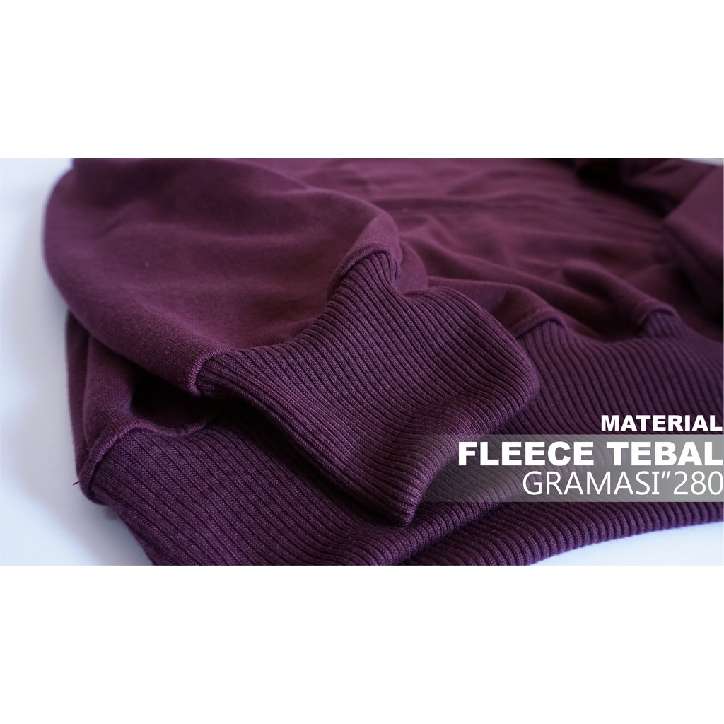 Hoodie Tebal Pria Wanita Original Japanestyle Bahan Catton 280s permium Unisex