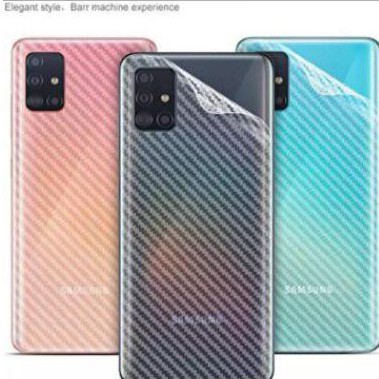 SKIN KARBON BELAKANG OPPO RENO 4F/4/5