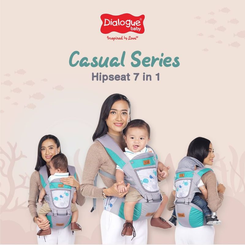 dialogue hipseat gendongan fox series DGG4152