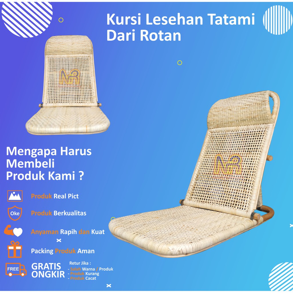 Kursi Lesehan Lipat Lantai Santai Pantai Liburan Malas Kursi Lesehan Lipat Lantai Santai Pantai Liburan Malas