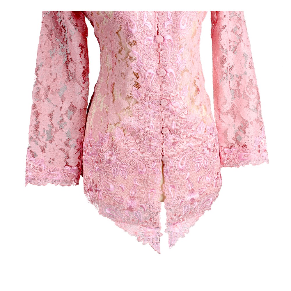 Kebaya Brokat Dusty Pink Senada 827