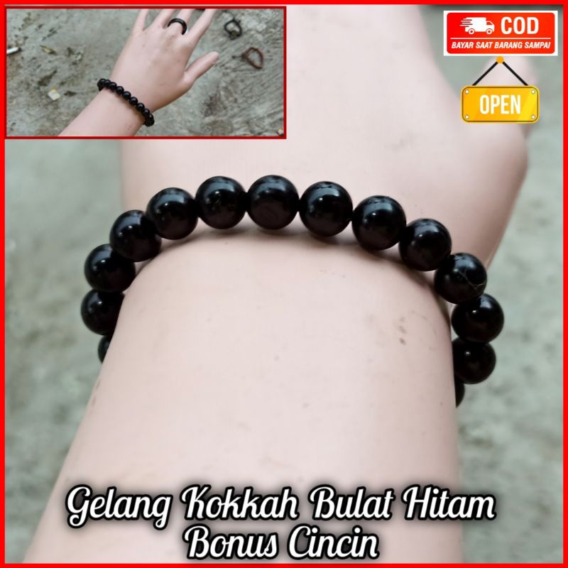 Gelang Kokkah Bulat Sedang Gratis Cincin Gelang kokka kaukah kokah koka