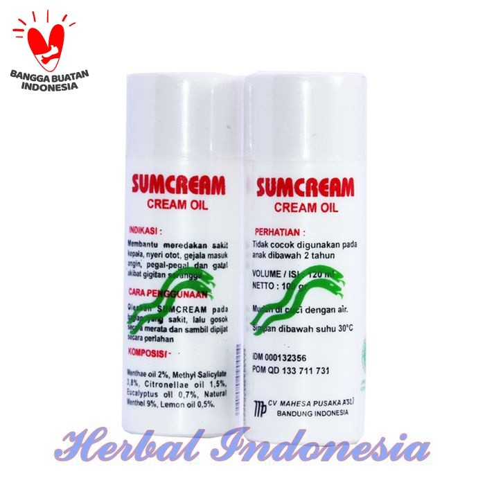 Sumcream Sumbawa Cream Oil