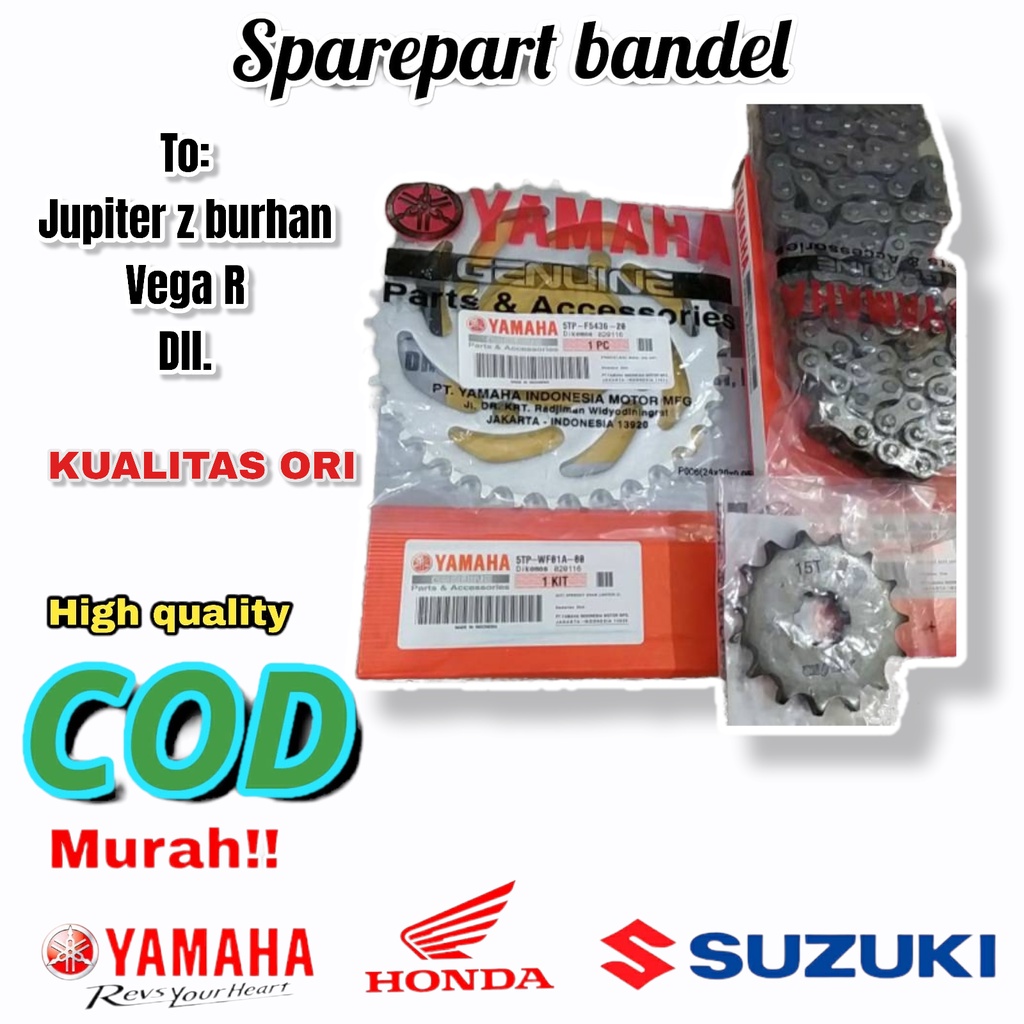 Gear Set Jupiter Z gir paket set jupiter z gear set Jupiter z Burhan gear paket Jupiter z burhan gea