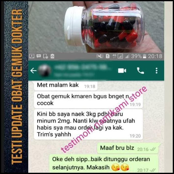 OBAT GEMUK DOKTER - PENGGEMUK BADAN AMPUH AMPUH