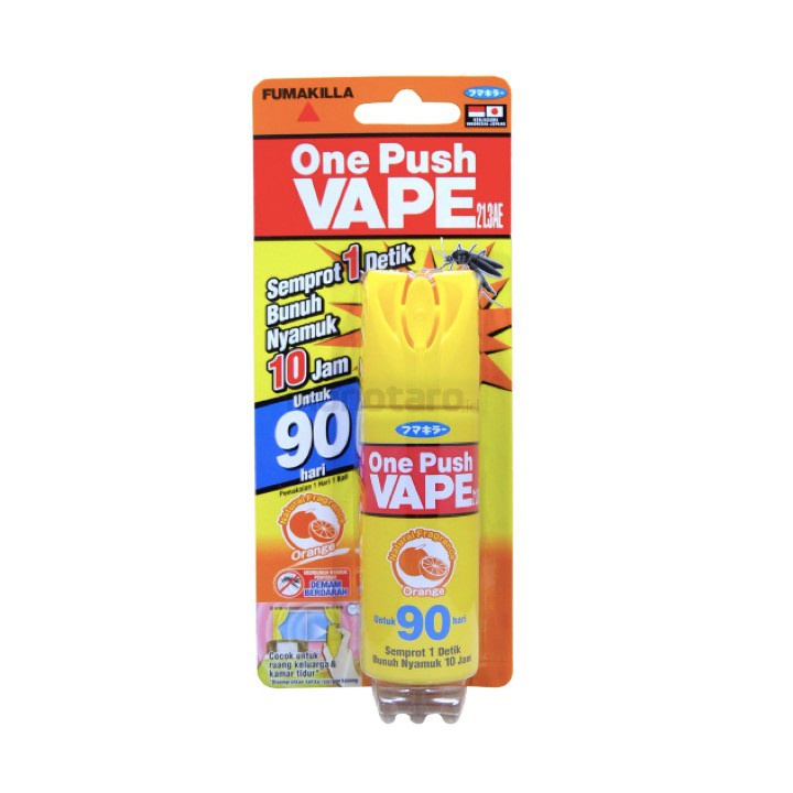 VAPE ONE PUSH ORANGE 90 HARI