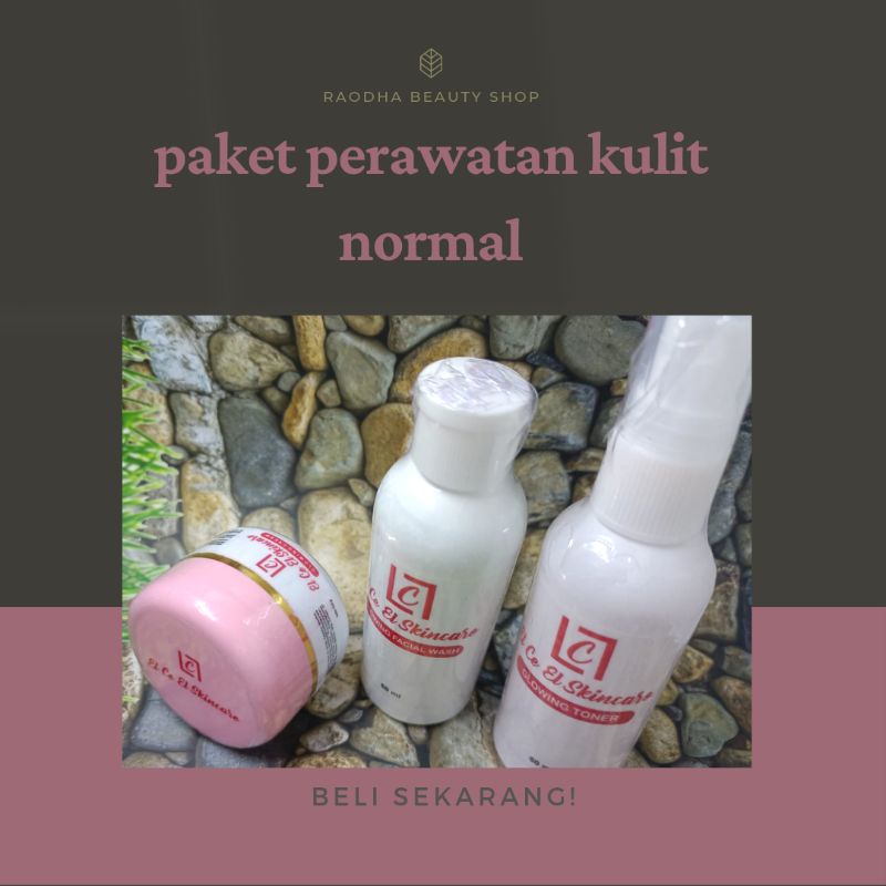 ❤️ READY KEMASAN BARU ❤️ EL CE EL SKINCARE PAKET GLOW//CREAM 2IN1// LCL SKINCARE// LUCINTA LUNA CREA