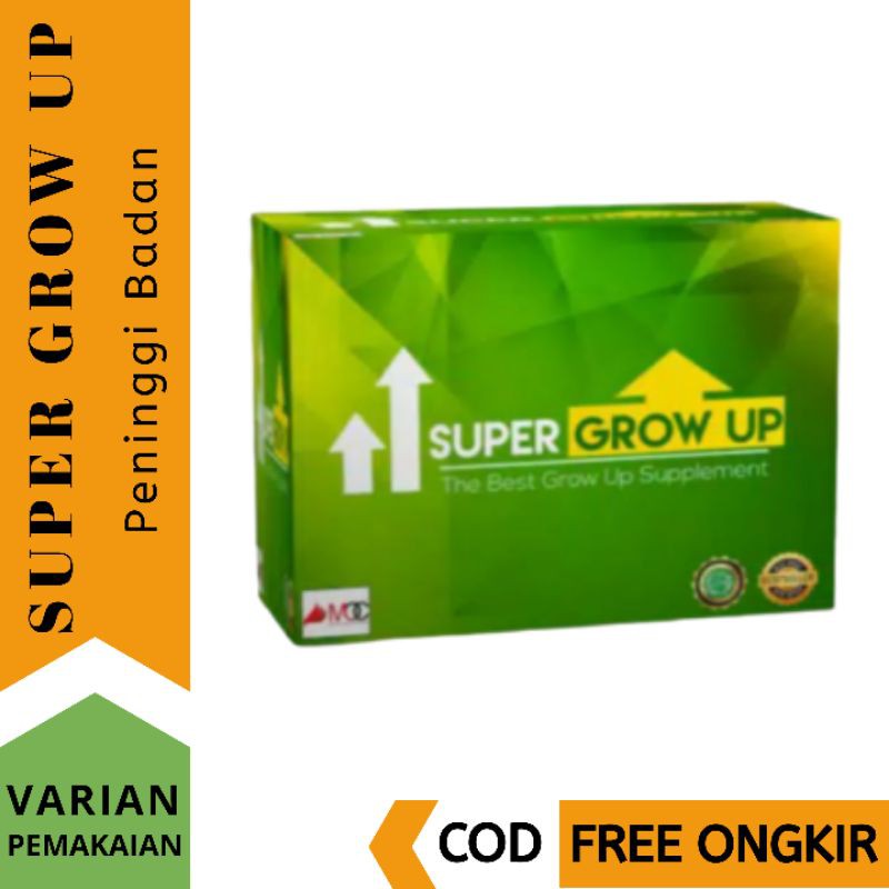 

SUPER GROW UP ORIGINAL SUSU PENINGGI BADAN By. Yats.herbs