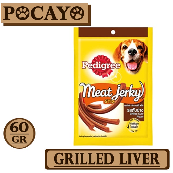 Pedigree Meat Jerky Stix Grilled Liver 60gr