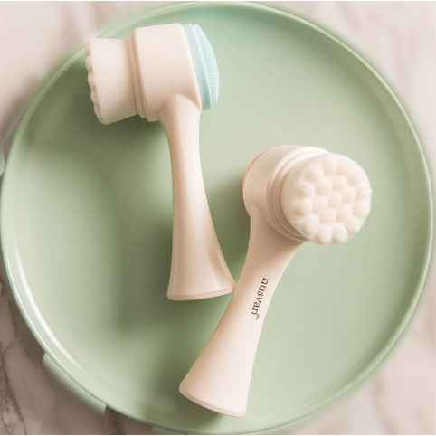 PEMBERSIH WAJAH SILIKON 2 SISI ALAT CUCI MUKA SIKAT WAJAH FACIAL BRUSH