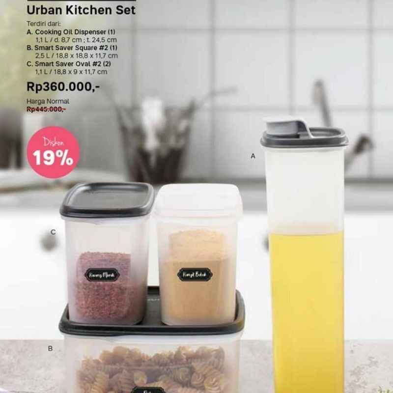 Urban kitchen set T*pperw*re