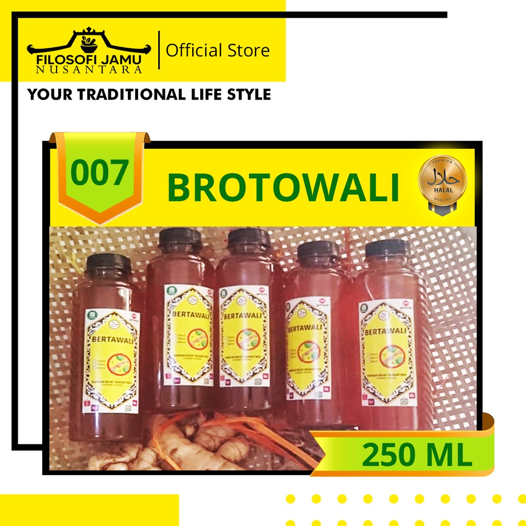 

Jamu Brotowali 250ml